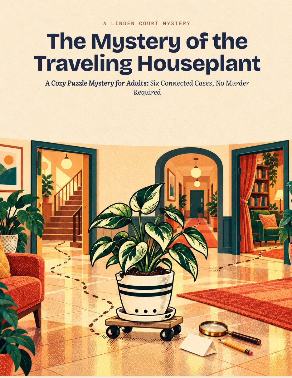 Cover of The Mystery of the Traveling Houseplant